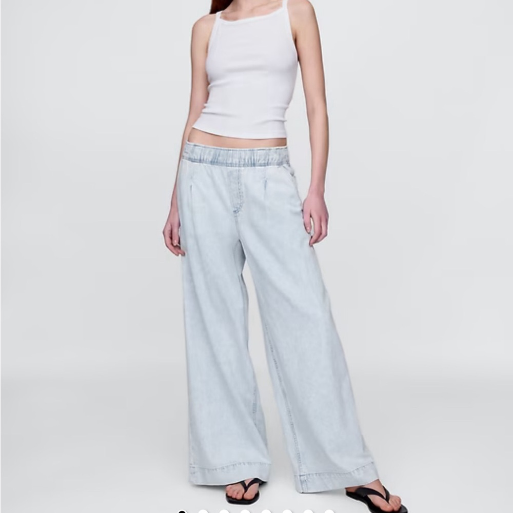 Gap MidRise Ultra Soft Easy Baggy Jeans- PMed
